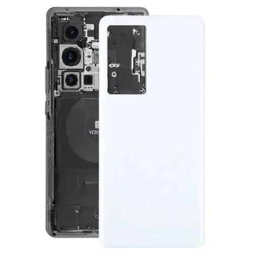 Tapa Trasera de Batería Vivo X70 Pro de Vidrio (Blanco)