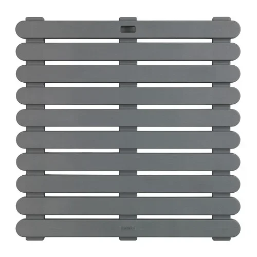Tarima de baño in/outdoor 55x55cm gris 22947100 wenko