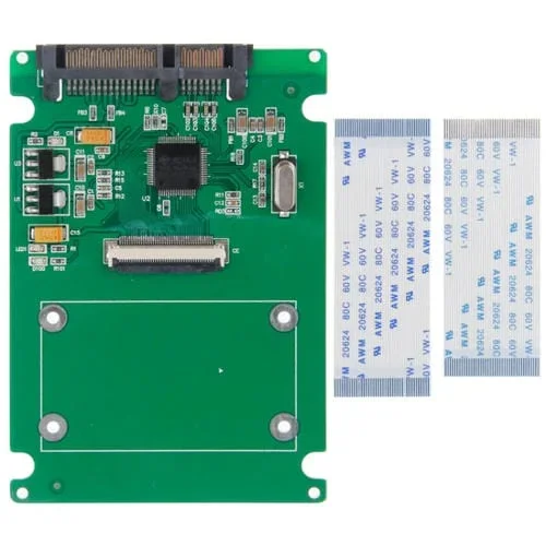 Tarjeta Convertidora ZIF CE a SATA Adaptador de Conexión para Dispositivos de Almacenamiento