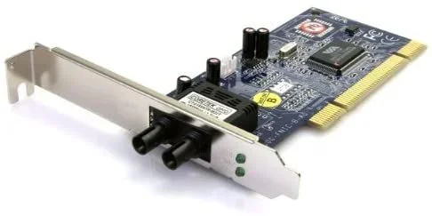 Tarjeta de Red PCI de 100Mbps Ethernet con conector Fibra Multi Modo ST