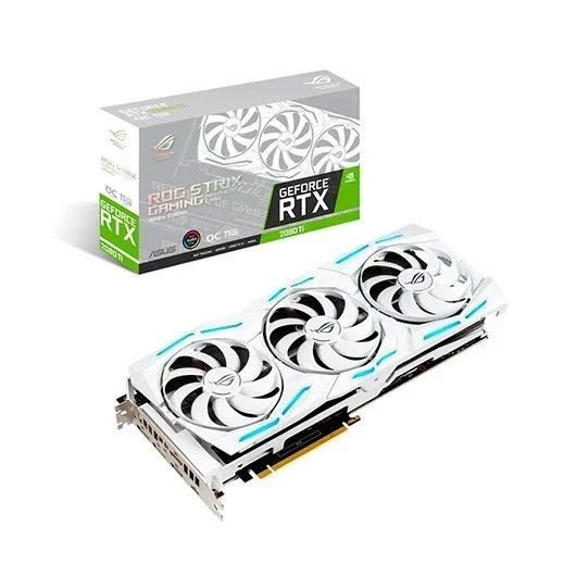 Tarjeta grÁfica asus rog strix rtx 2080ti o11g gaming whit