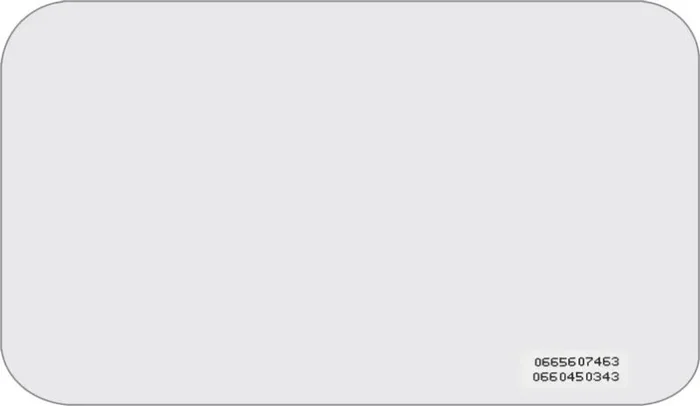 Tarjeta Proximidad Rfid 125 Khz Numerada Rfid-card-n