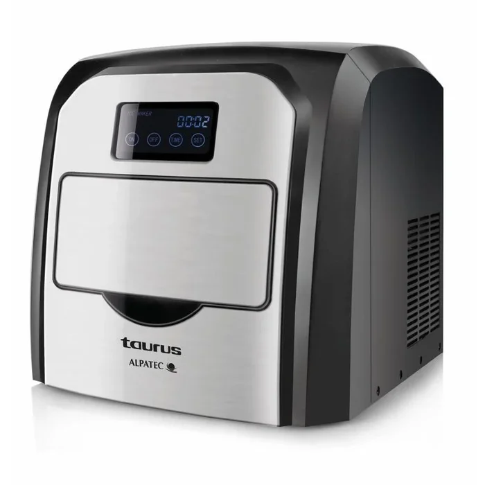 Taurus MG 15 Digital Máquina para hacer cubitos de hielo portátil 15 kg/24h 150 W Negro, Plata