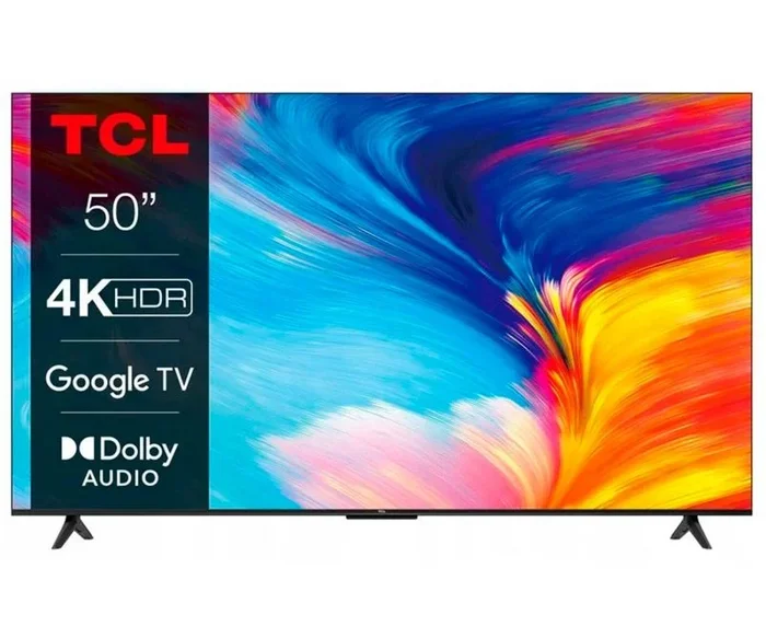 TCL P63 Series SMART TV 50 QLED ULTRA HD 4K CON HDR E ANDROID TV NERO 127 cm (50″) 4K Ultra HD Negro 240 cd / m²