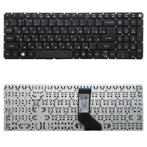 Teclado Acer Aspire E5-573 E5-573T E5-573Tg E5-573G E5-722 E15 E5-582P 507H 56Av 507H 54G6 F5-572 V5-591G Versión Ru
