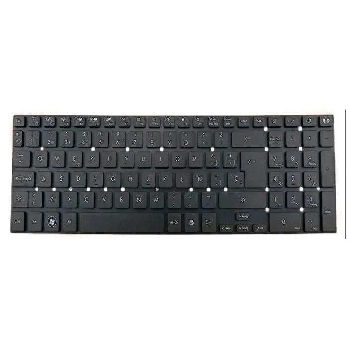 Teclado compatible para portátil packard bell nv55