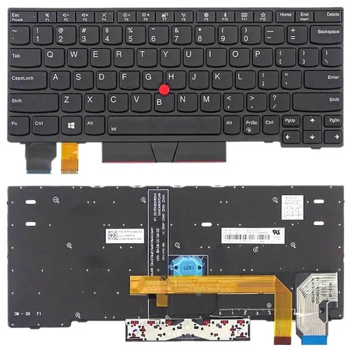 Teclado Lenovo Thinkpad X280 A285 X390 X395 X13 L13 Versión USA con Retroiluminación 01YP160 01YP040