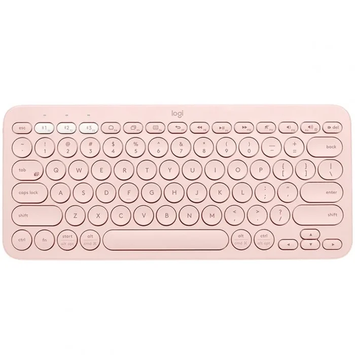 Teclado logitech k380 multi – device bluetooth rosa