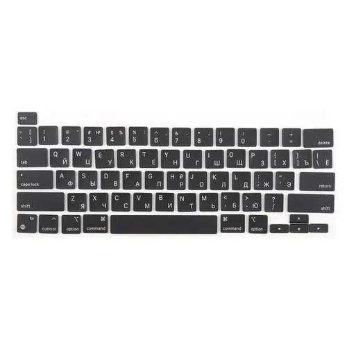 Teclas Apple MacBook A2251, A2289, A2238 y A2338 (Versión USA Pequeña) Idioma Ruso