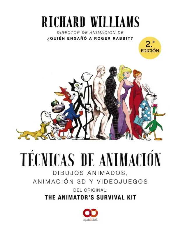 Técnicas de animación. Dibujos animados, animación 3D y videojuegos (ESPACIO DE DISEÑO)