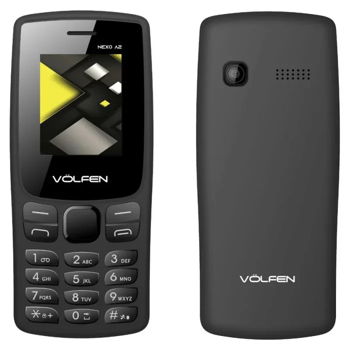 Telefono movil volfen a2 negro pantalla 1.8pulgadas – camara – radio fm – dual sim – micro sd – bateria larga duracion