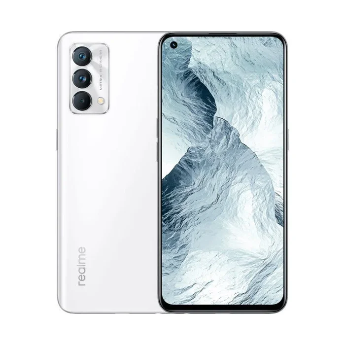 Teléfono Realme Gt 5g Master Edition, Color Blanco (White) 256 GB de Memoria Interna, 8 GB de RAM, Dual Sim, Pantalla completa AMOLED de 6,43″.Cámara principal de 64 MP. Smartphone completamente libre