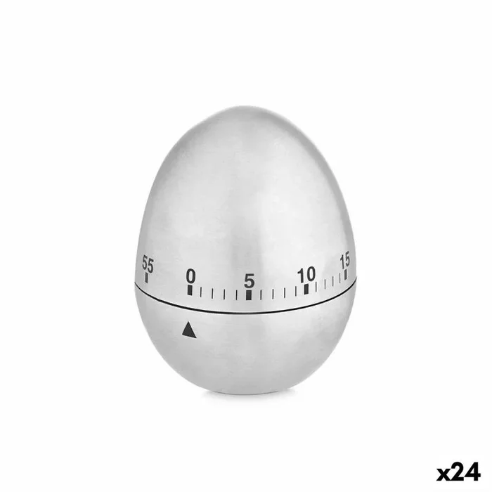 Temporizador de cocina huevo 6 x 7,5 x 6 cm (24 unidades)