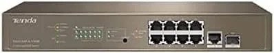 Tenda TEG5310P-8-150W switch Gestionado L3 Gigabit Ethernet (10/100/1000) Energía sobre Ethernet (PoE) 1U Gris