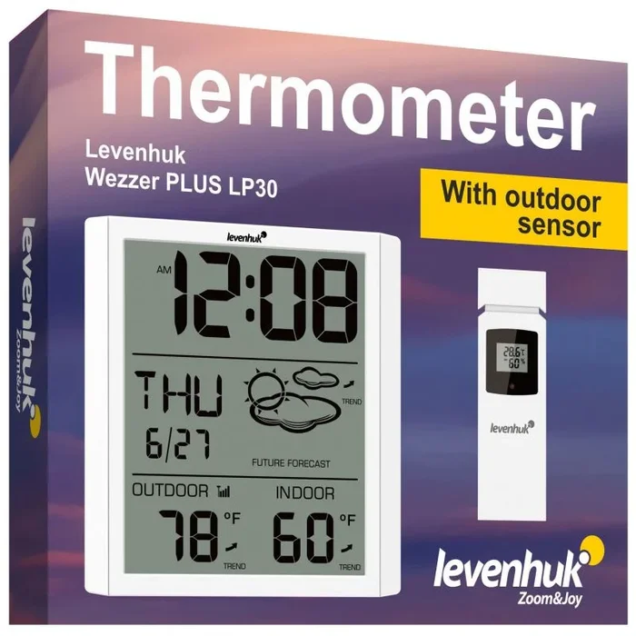 Termómetro Levenhuk Wezzer PLUS LP30
