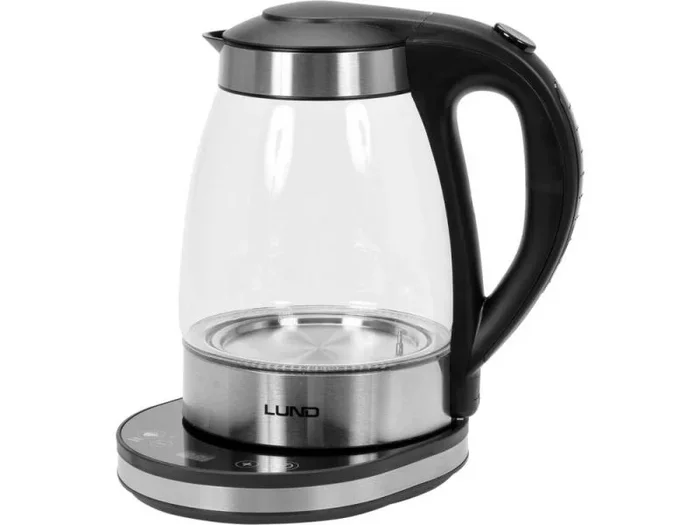 Tetera Eléctrica LUND 68174 2200W para hervir agua rápidamente, diseño moderno, alta potencia y eficiencia energética