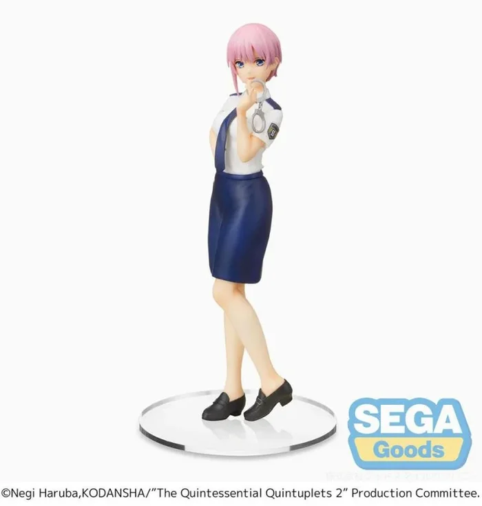 The quintessential quintuplets 2 estatua pvc spm ichika nakano police ver. 21 cm