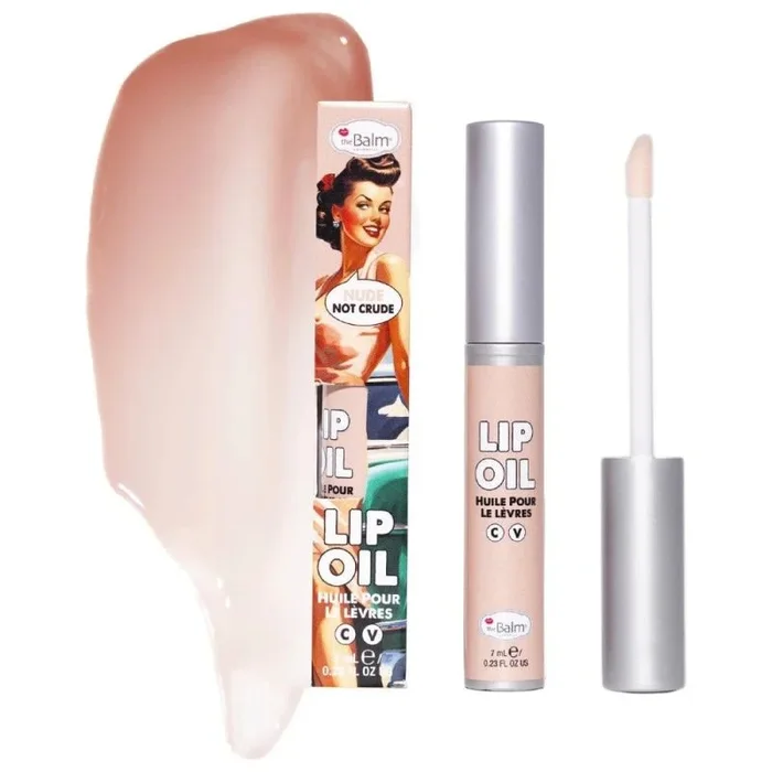 Thebalm to the rescue lip oil – nude not crude