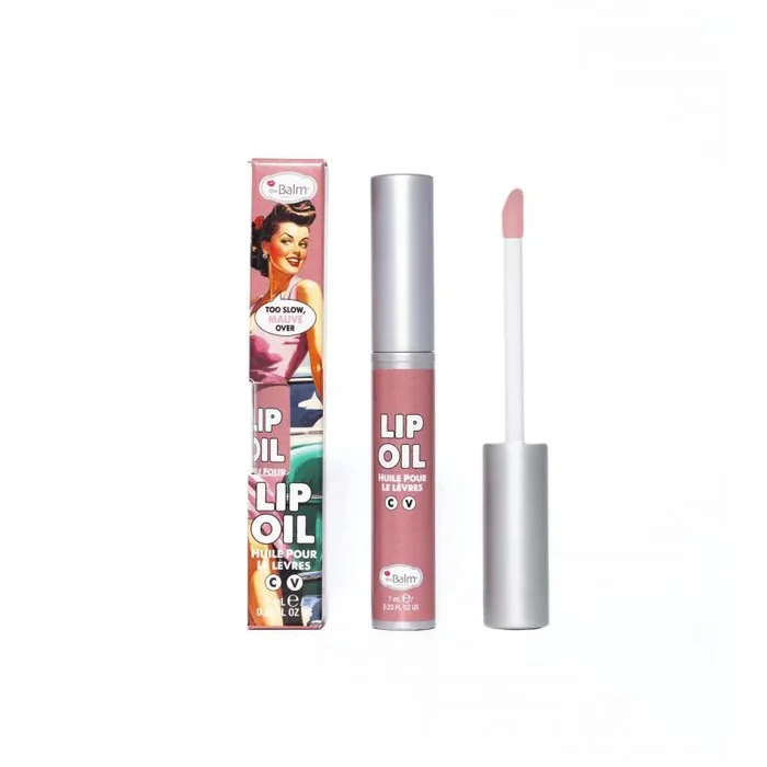 Thebalm to the rescue lip oil – too slow, mauve over
