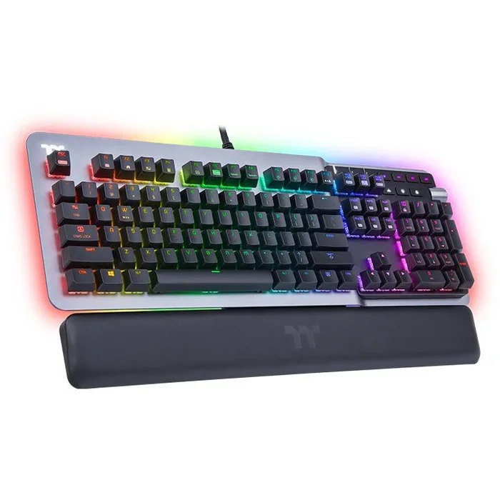 Thermaltake Argent K5 RGB teclado Juego USB QWERTY Inglés Titanio