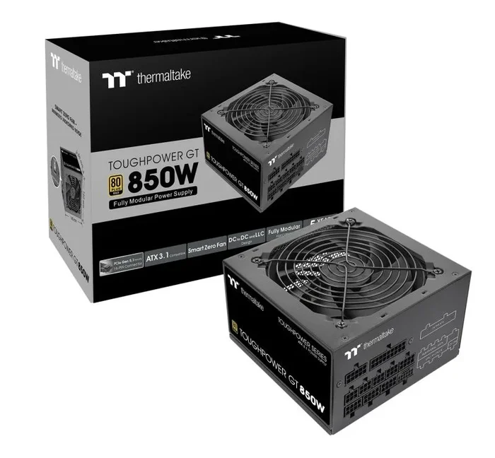 Thermaltake Toughpower GT 850W | ATX 3.1 | PCIe 5.1 | 80+ Gold | Modular