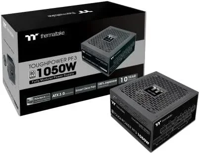 Thermaltake Toughpower PF3 unidad de fuente de alimentación 1050 W 24-pin ATX ATX Negro