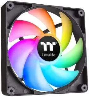 Thermaltake TT CT140 ARGB Sync PC Carcasa del ordenador Ventilador Negro 2 pieza(s)