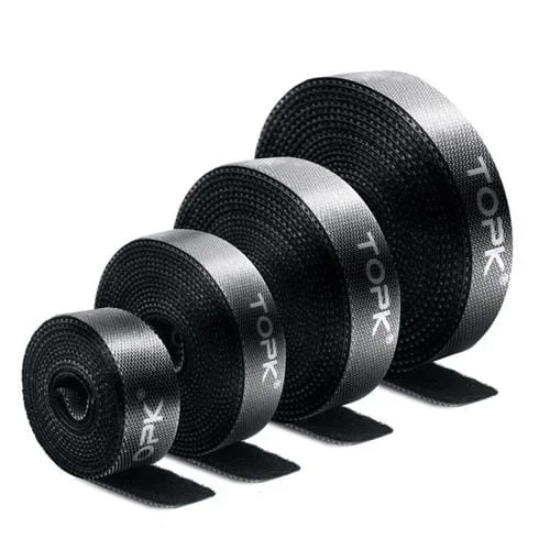 Tie-wraps Nylon Reutilizable y Dividible Gancho y Bucle 1M (4 PCs)
