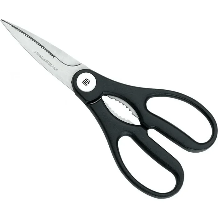 Tijera cocina iris 3143-i/ hoja 20cm / negro
