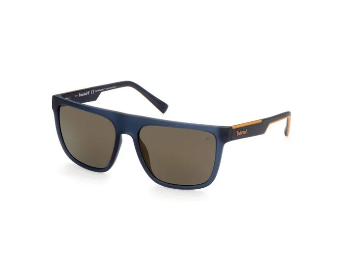 Timberland Tb9253 Gafas, Matte Blue, 58 para Hombre
