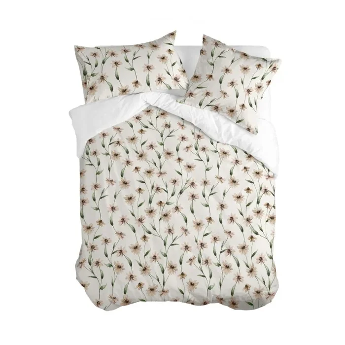 Tinny Bloom Funda nórdica Multicolor, 220×220 cm (Cama 135/140), 100% Algodón, Calidad de