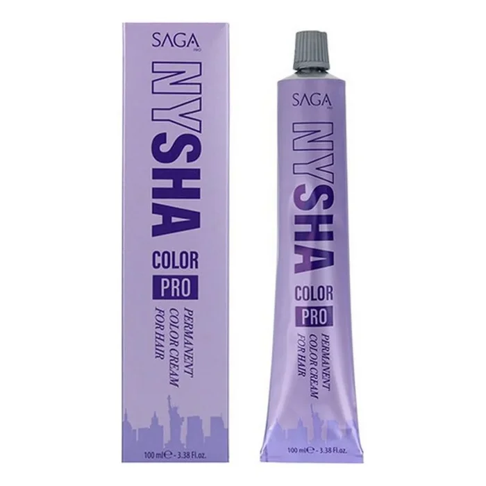 Tinte permanente saga nysha color pro n.º 6.3 (100 ml)