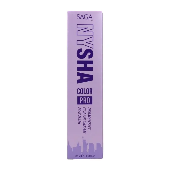 Tinte permanente saga pro nysha color nº 6.34 100 ml