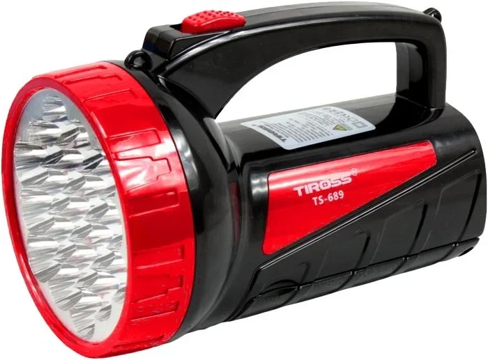 Tiross latarka ładowalna 19 + 18 led 230w ts-689