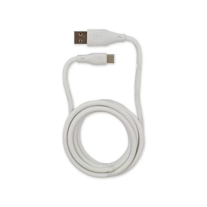 TM Electron CXU201215 – Cable USB Tipo C a USB 2.0 para Carga y transmisión Datos rápida (1.5 Metros) Color Blanco