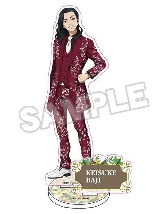 Tokyo revengers original illustration figura acrilico keisuke baji 14 cm