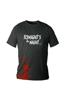 Tonight’s the night camiseta negra chico t-m dexter
