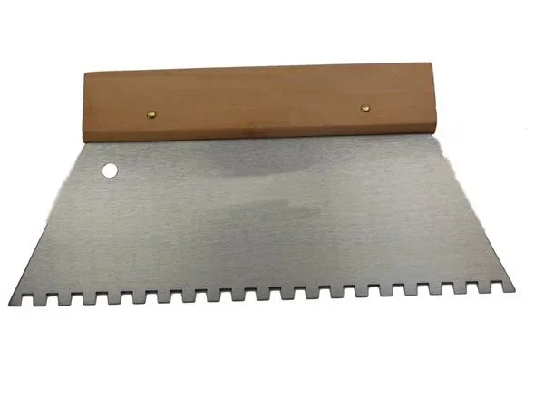 Tool HE926250 – Pala de muescas (rectangular, 125 mm, 100 unidades)