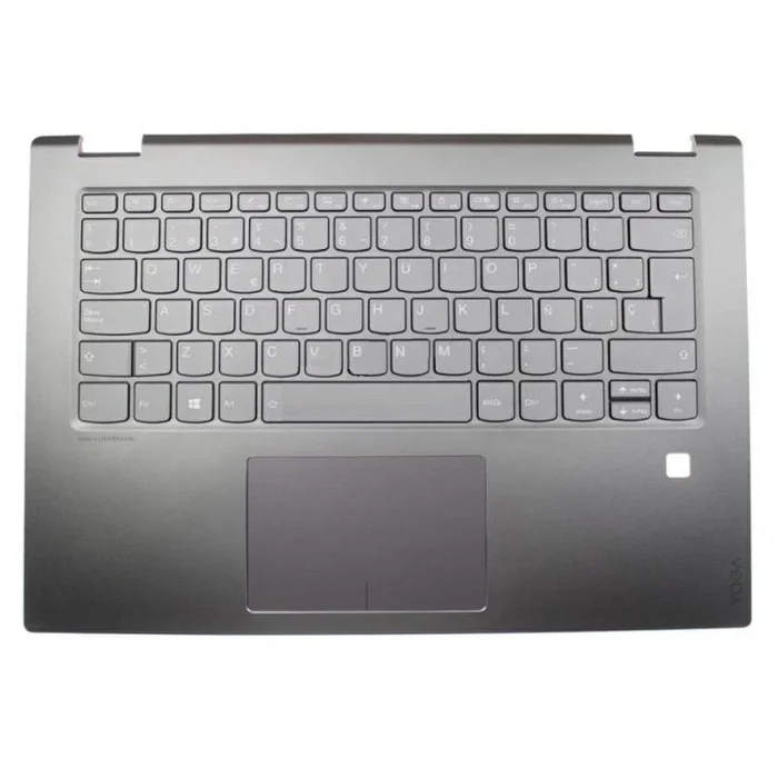 Top case + teclado compatible para portátil lenovo 520-14ikb gris oscuro 5cb0n67593