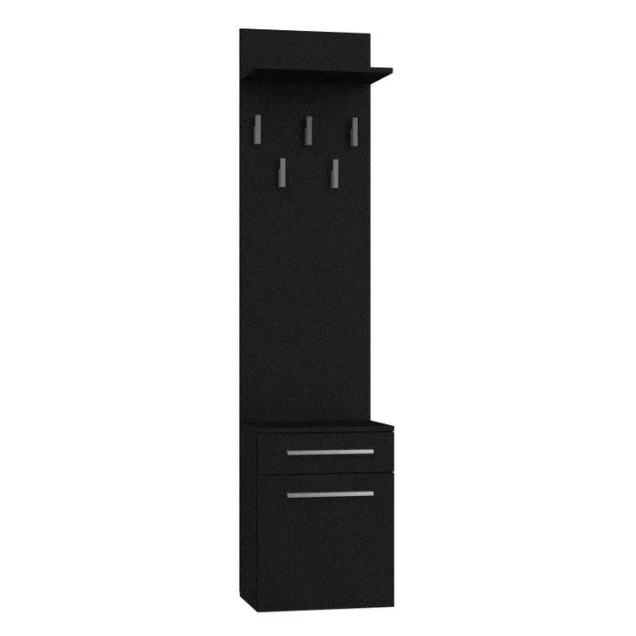 Topeshop DUO WIESZAK CZERŃ colgador de ropa Negro