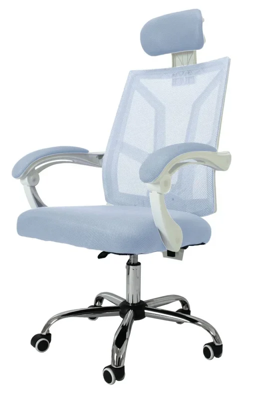 Topeshop FOTEL SCORPIO B/SZ silla de oficina y de ordenador Asiento acolchado Respaldo acolchado