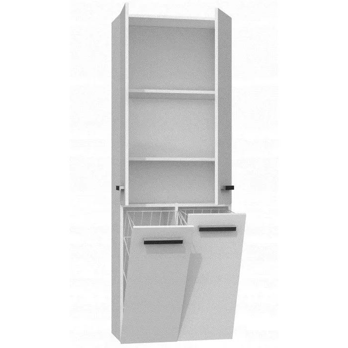 Topeshop NEL 2K DD BIEL armario para cuarto de baño Blanco
