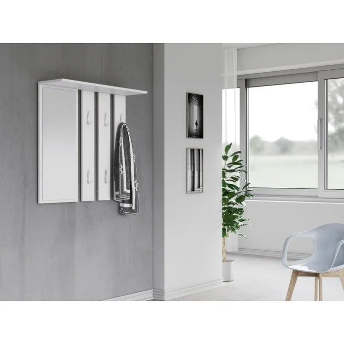 Topeshop OPAL WIESZAK BIEL colgador de ropa Blanco