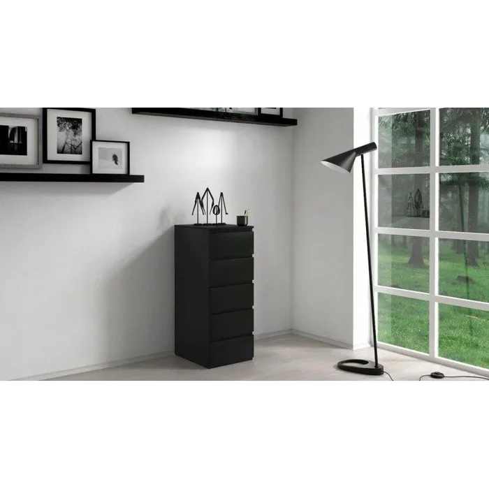 Topeshop W5 CZERŃ cómoda