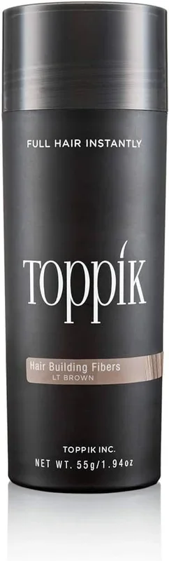 Toppik hair building fibers giant size light brown 55 g