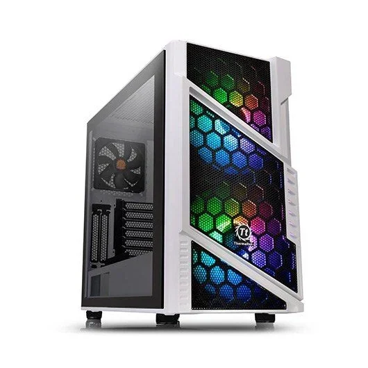 Torre atx thermaltake commander c31 tg blanco argb