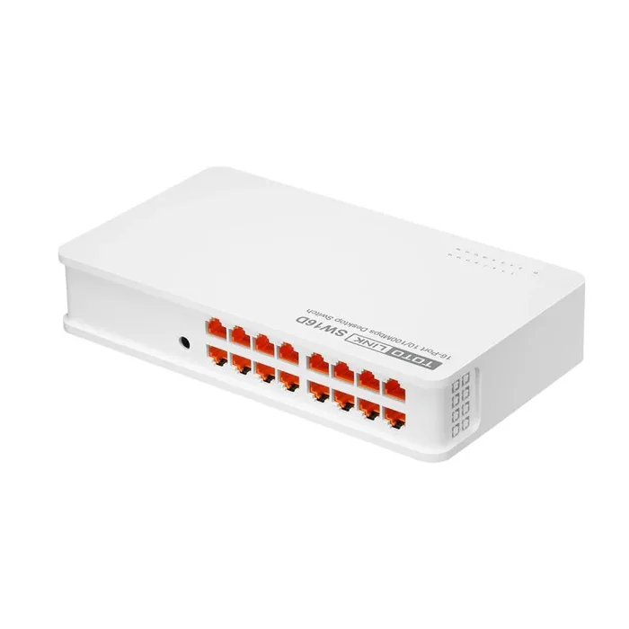 TOTOLINK SW16D switch No administrado L2 Fast Ethernet (10/100) Blanco