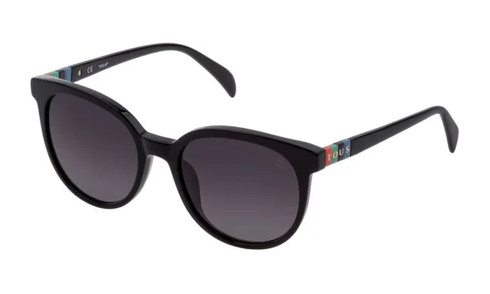 TOUS STOA84 Gafas, Shiny Black, 54 para Mujer