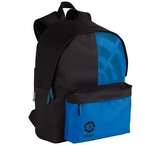 Toybags mochila teach azul la liga tipo americano 2 bolsillos
