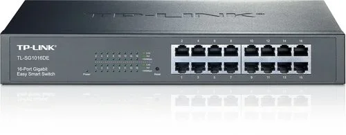 TP-Link TL-SG1016DE Gestionado L2 Gigabit Ethernet (10/100/1000) 1U Negro